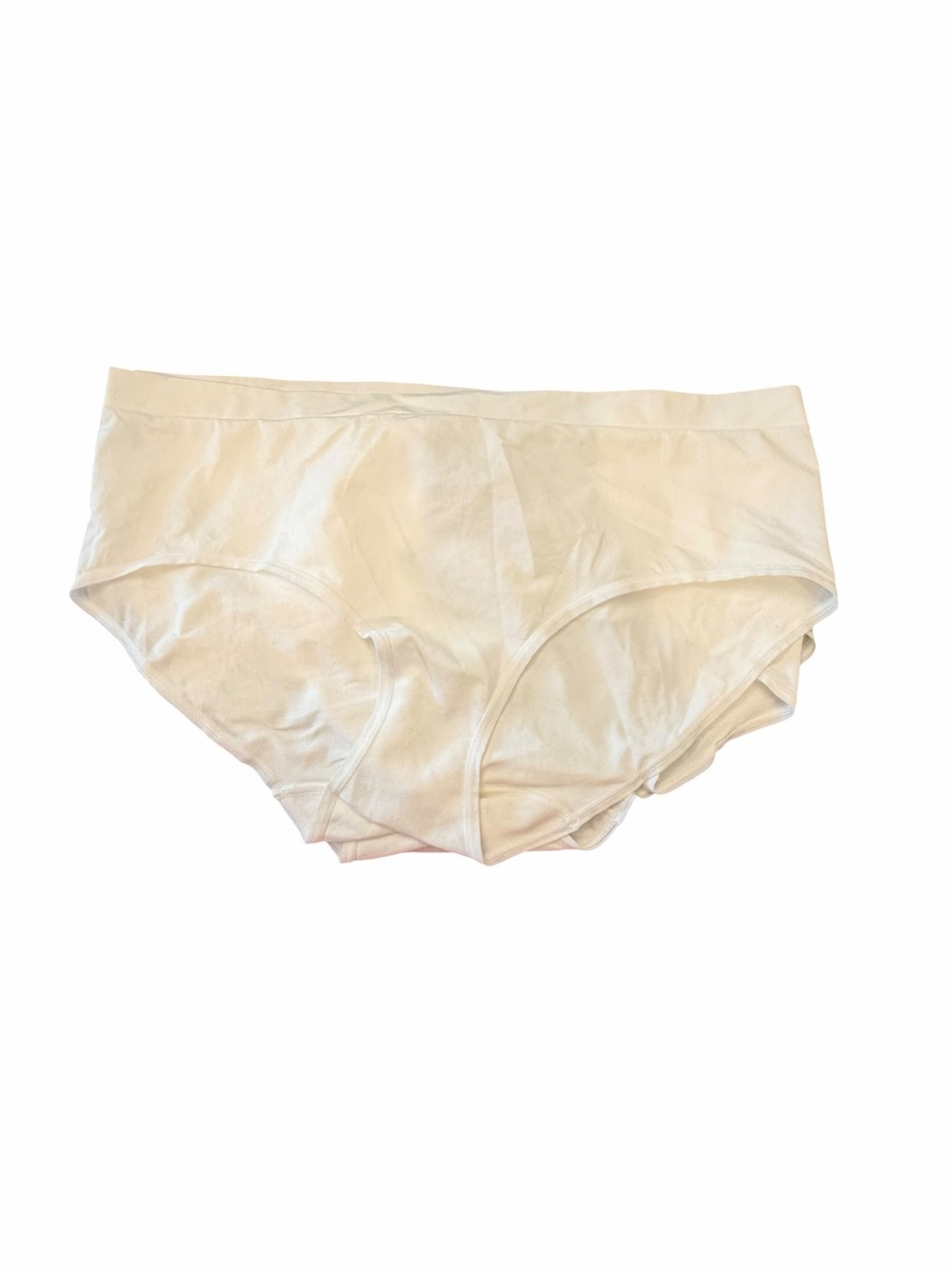 Jockey Women's Mid Rise Brief 3 Pk Size XXL Stretch Hipster NEW Comfort White